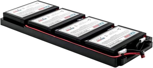 حزمة بطارية متوافقة مع UPSBatteryCenter لـ APC Smart-UPS 1000 USB وSerial RM 1U 230V SUA1000RMI1U (التوصيل والتشغيل) in Saudi Arabia