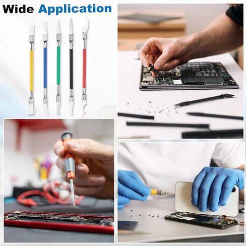 Dual Ends Metal Spudger Set, (Colorful, 10 Pcs) - Universal, Durable Prying Opening Repair Tool Kit for Cell Phone/PC/Laptop/Tablet Screen in Saudi Arabia