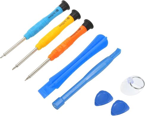 Phone Pry Opening Tools Screwdriver Spudger Kit Set 8 in 1 for Cellphone Mobile Phone Laptop PC Repair(P1.5, Y0.6, T0.8) in Saudi Arabia