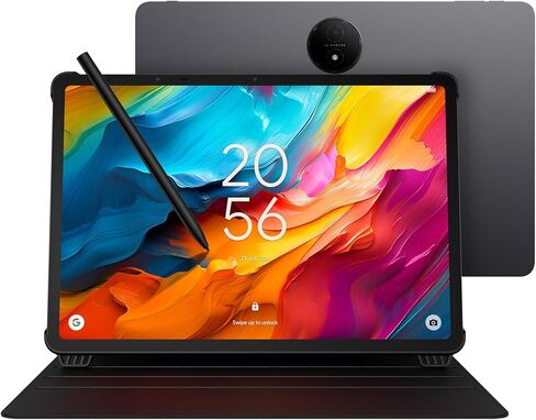 TCL NXTPAPER 14 Android Tablet, 14.3" Paper-Like Display Drawing Pad, Digital Notebook & Musician Tablet with 4096-Level Stylus & Flip Case, 8+8GB RAM, 256GB Storage, Gray (Renewed) in Saudi Arabia