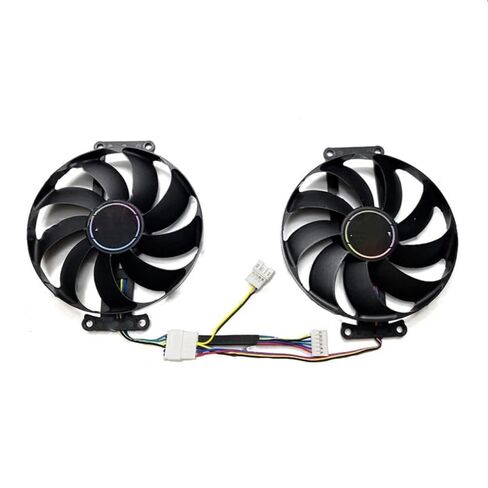 87 مللي متر 6PIN وحدة معالجة الرسومات استبدال مراوح التبريد ل ASUS Dual RTX 2060 2070 GTX 1660 Super MINI PLD09210S12H بطاقة الرسومات in Saudi Arabia