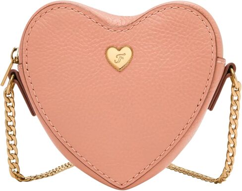Fossil Women's Logan Leather Zip Card Case Wallet With Keychain for Women in Kuwait