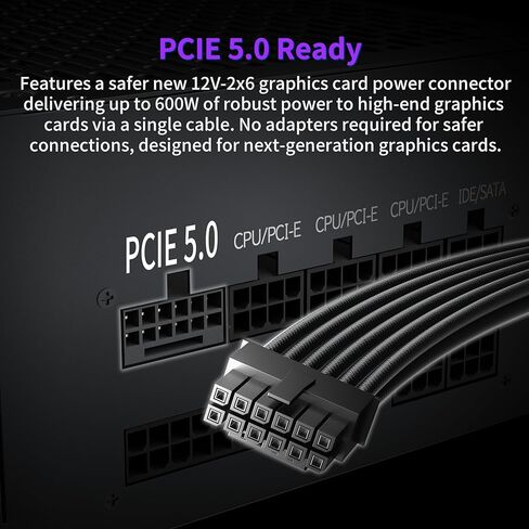 MUSETEX Y6 PC CASE ATX 6 PWM Prism ARGB مراوح مثبتة مسبقًا بقدرة 1000 وات للكمبيوتر الشخصي in Kuwait