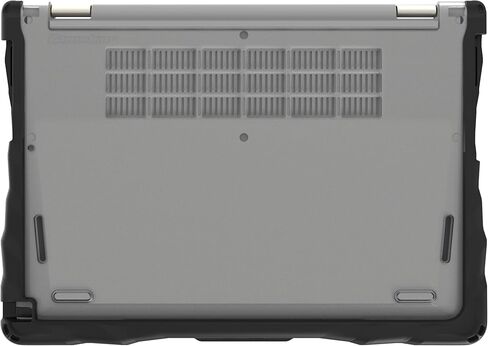 Gumdrop DropTech Custom Case Lenovo ThinkPad L13 Yoga G5/G4 (2-in-1) - Drop Tested Protection, Rubberized Thread on Sides, Seamless Asset Tagging, Snap in Installation for School or Work - Black in Saudi Arabia