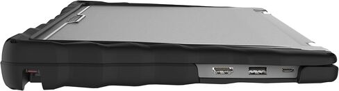 Gumdrop DropTech Custom Case Lenovo ThinkPad L13 Yoga G5/G4 (2-in-1) - Drop Tested Protection, Rubberized Thread on Sides, Seamless Asset Tagging, Snap in Installation for School or Work - Black in Saudi Arabia