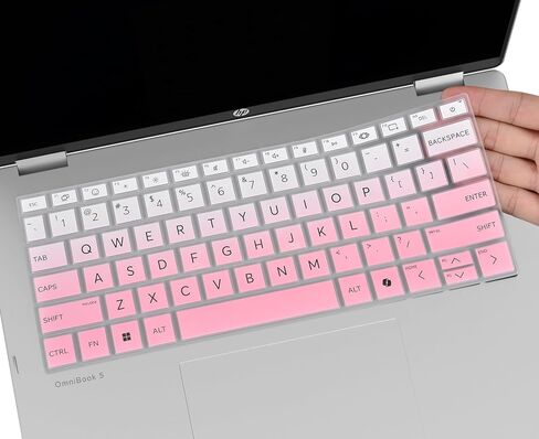 Keyboard Cover for 2026 2025 HP OmniBook 5 Flip & OmniBook 7 14" Laptop 14-he 14-fe 14-fp 14-fd 14-fh 14-fr 14-fs Series 14t-fr000 14-he0099nr 14-fe0087nr 14-fp0057nr 14-fd0013dx 14-fh0047nr 14-fs0000 in Saudi Arabia