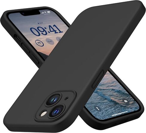 حافظة سيليكون متينة من CellEver لهاتف iPhone 14 [حماية الكاميرا] [طلاء مضاد للزيت] حماية من السقوط العسكري، جزء داخلي ناعم خالٍ من الخدوش، أزرق داكن in Kuwait