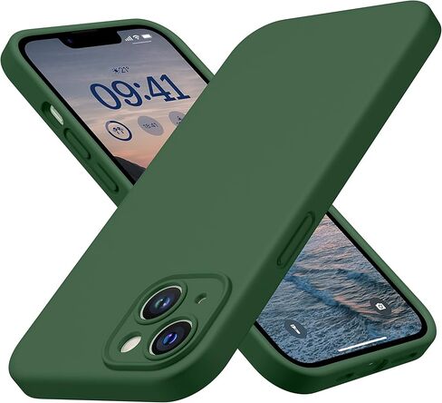 CellEver Heavy-Duty Silicone Case for iPhone 14 [Camera Protection] [Anti-Oil Coating] Military Drop Protection, Soft Scratch-Free Interior, Navy Blue in Saudi Arabia