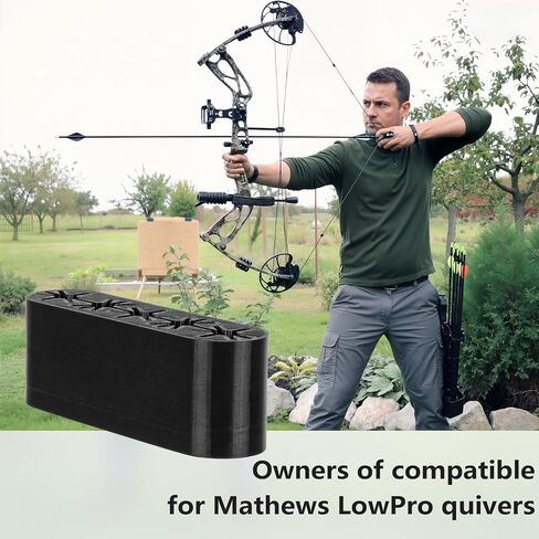 حشوة ممتازة لـ Mathews Quiver، متوافقة مع Mathews Quiver لـ Mathews Lowpro قطعة واحدة (5 أسهم) حشوة Quiver، حماية معززة للرأس العريض والاحتفاظ بها in Saudi Arabia