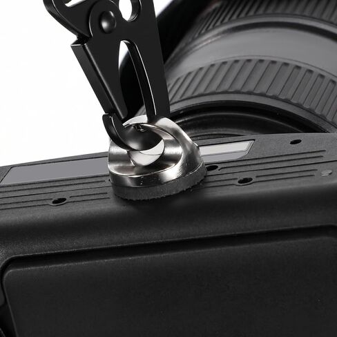 Xthrotsenk 2Pcs 1/4" D Ring Screw, Camera Fixing Screw 1/4-20 Camera Strap Screws 1/4" Cameras Neck Strap Screws Holder with Rubber Washer for Quick Release or Installation of Wristband Sling in Saudi Arabia