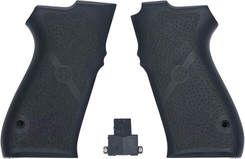 Hogue Cobblestone Rubber Grip Panels for S&W 1006 & 4506 Series, Black - 06010 in Saudi Arabia