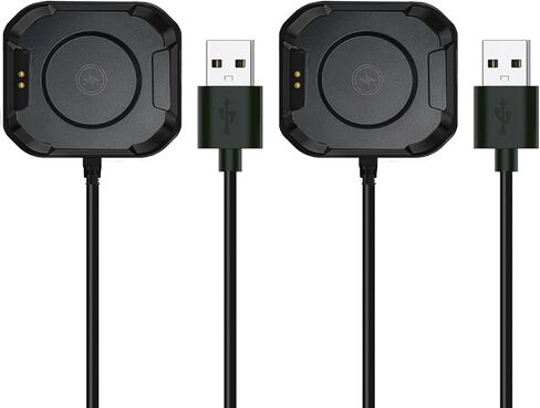 Compatible for KOSPET Tank M3 Ultra Charger, USB Charging Cilp Dock Replacement Charging Compatible for KOSPET, AMAZTIM Tank M3 Ultra, M3 Smart Watch (Black, for M3 Ultra, M3) in Saudi Arabia