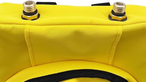 حقيبة ظهر واقية متوافقة مع أجهزة استقبال Trimble GPS GNSS RTK، أصفر، 21 × 30 × 44 سم in Kuwait