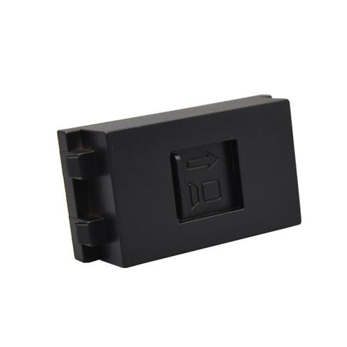 أسود محمية CAT6 RJ45 LAN موصل أنثى إلى أنثى وحدة الشبكة 23x36mm المقبس in Kuwait