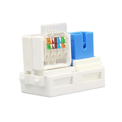 SC UPC موصل الألياف البصرية أنثى SC/SC مع وحدة مقبس CAT6 RJ45 LAN 23x36 مللي متر in Kuwait