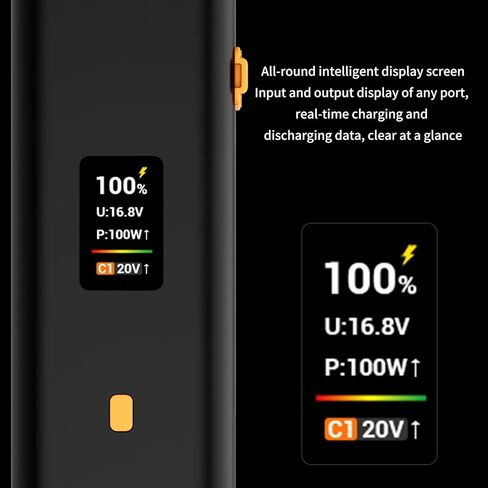 قبضة بطارية صغيرة EACHSHOT ZGCINE ZG-H50، 50 وات في الساعة 14.8 فولت مع شاشة OLED لمنافذ USB-C D-Tap، لإضاءة الفيديو والهواتف المحمولة Gopro ومدونات الفيديو بالفاصل الزمني وتصوير الأفلام المباشرة in Saudi Arabia