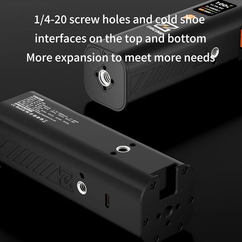 قبضة بطارية صغيرة EACHSHOT ZGCINE ZG-H50، 50 وات في الساعة 14.8 فولت مع شاشة OLED لمنافذ USB-C D-Tap، لإضاءة الفيديو والهواتف المحمولة Gopro ومدونات الفيديو بالفاصل الزمني وتصوير الأفلام المباشرة in Saudi Arabia