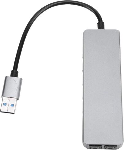 بطاقة صوت محيطية USB 7.1، بطاقة صوت خارجية مع صوت SPDIF رقمي عالي الدقة لأجهزة الكمبيوتر المحمول، غلاف من سبائك الألومنيوم in Kuwait