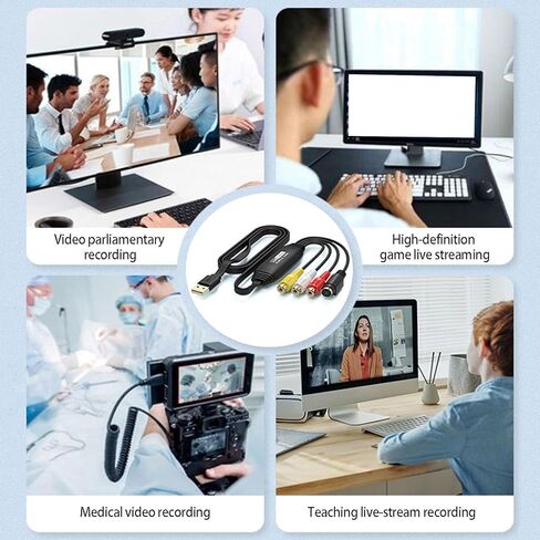 التقاط فيديو USB إلى بطاقة صوت محول رقمي للألعاب والترفيه المنزلي إلى رقمي in Kuwait