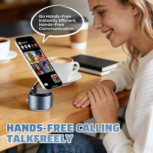 Phone Holder for Magsafe with Wireless Bluetooth Speaker, Cell Phone Stand HD Surround Sound Perfect for Home and Outdoors with Bluetooths Speakers for Desk Compatible with iPhone/Samsung in Saudi Arabia