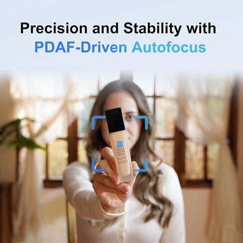 JOYUSING FlexCam10 4K Eye Contact Webcam for PC, 4 Modes in 1 Webcam with Microphone, PDAF Autofocus, 2 Noise-Cancelling Mics, 79° FOV, for Conference, Streaming, Facetime Zoom/Teams/Google Meet in Saudi Arabia