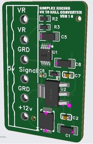 Variable Reluctance to Hall Effect Converter in Saudi Arabia