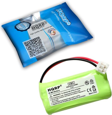 بطارية هاتف HQRP متوافقة مع هاتف V-Tech/VTech DS6322-3 / DS 6322-3، DS6322-4 / DS 6322-4 الهاتف اللاسلكي in Kuwait