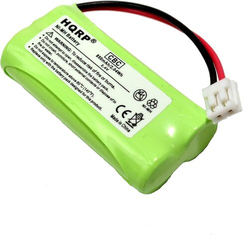 بطارية هاتف HQRP متوافقة مع هاتف V-Tech/VTech DS6322-3 / DS 6322-3، DS6322-4 / DS 6322-4 الهاتف اللاسلكي in Kuwait