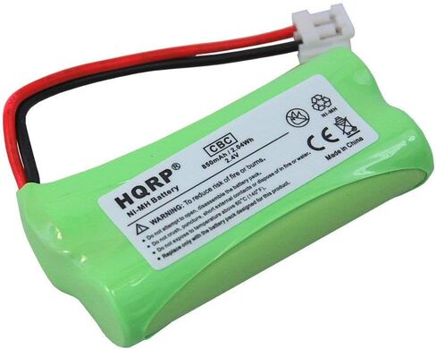بطارية هاتف HQRP متوافقة مع هاتف V-Tech/VTech DS6322-3 / DS 6322-3، DS6322-4 / DS 6322-4 الهاتف اللاسلكي in Kuwait