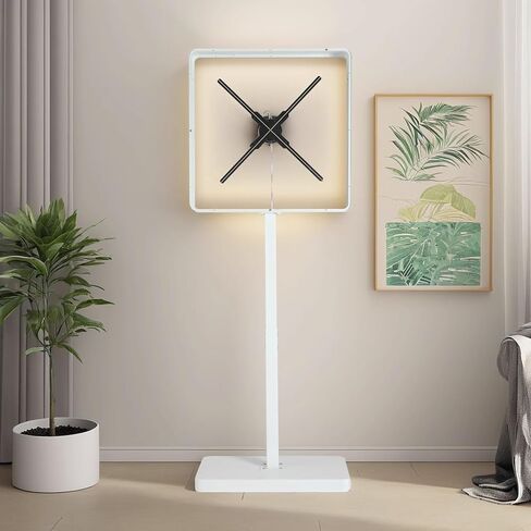3DHologramFan مع خزانة الملابس، شاشة عرض إعلانية بدقة LED عالية الوضوح مع جهاز تحكم عن بعد بتقنية Bluetooth WiFi، 1500+ مكتبة فيديو للأعمال والبار والهالوين (غطاء حماية معدني مقاس 58 سم) in Kuwait