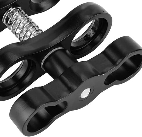 Zerodis Aluminum Alloy Mini Ball Clip 360 Rotation Diving Light Clamp Adapter Mount for SJ CAM and Other Cameras Diving in Saudi Arabia
