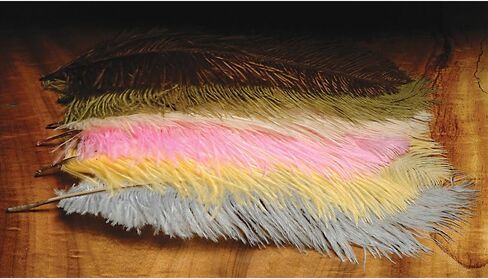 Hareline Fly Tying Ostrich Herl – Natural Ostrich Herl for Fly Tying Nymphs, Streamers & Dubbing Bodies in Saudi Arabia