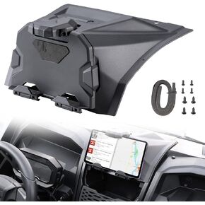 A & UTV PRO Teryx KRX 1000 Tablet Holder,Electronic Device Phone Ipad GPS Holder Mounts with Storage Box Organizer Tray for Kawasaki Teryx KRX 1000 2020 2021 2022 2023 Accessories