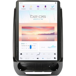 14.4 Inch Qualcomm Android 11 Car Radio for Ford Expedition 2018 2019 2020 2021 Stereo Replacement Tesla Style Dash IPS Touch Screen Android Auto GPS Navigation Head Unit Multimedia Player
