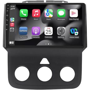 for Dodge RAM 1500 2500 3500 2013 2014 2015 2016 2017 2018, Android Touch Screen 2+32GB/GPS Car Stereo Replacement with Wireless CarPlay Android Auto in Kuwait