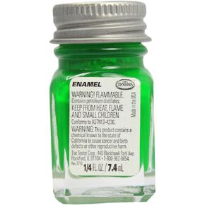 Testors Enamel Paint 1/4oz Gloss Green