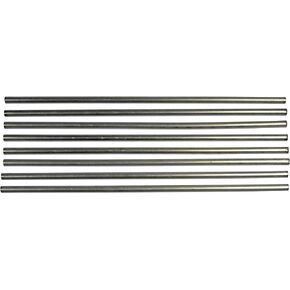 Dorman 12In Straight Aluminum Tubing, 5/16In OD (8mm), Contains 8