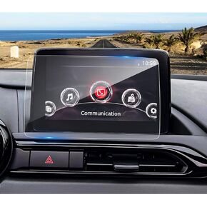 2016-2022 2023 MX-5 Miata Screen Protector for Mazda MX-5 Miata (Sport/Club/Grand Touring) 7-inch Touch Screen, 9H Tempered Glass 2022 2023 MX5 Accessories HD Transparent Protective Film 7"