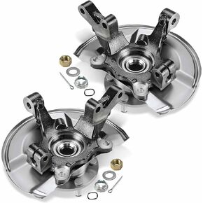 A-Premium Wheel Hub Bearing Knuckle Assembly Compatible with Dodge Caliber 2007-2012 Jeep Compass Patriot 2007-2017 Front Left and Right 2-PC Set