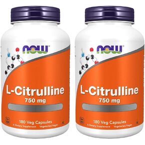 Now Foods L-Citrulline 750 mg - 180 Capsules
