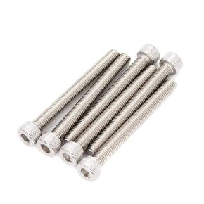 binifiMux 6pcs M8 x 150mm Hex Socket Cap Bolts Screws 304 Stainless Steel Full Thread