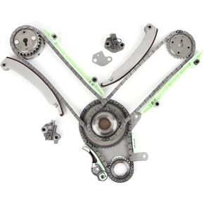 4.7L Engine Timing Chain Kit Fits for 2002-2008 Dodge Ram 1500 Dakota Durango 4.7L V8, for 2004-2008 Jeep Commander Grand Cherokee 4.7L V8, With 1 Year Warranty