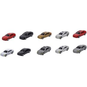 LoveinDIY 10 /87 HO Scale Model Car Mini Vehicle Racing Car Parking Scenery Street Layout Table Diorama Decoration Accessories