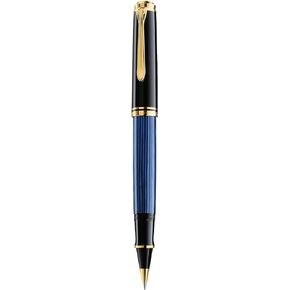 Pelikan Souverän R400 Rollerball Pen, Black/Blue, 1 Each (997502)