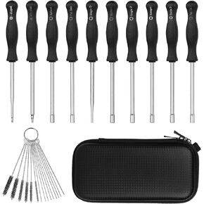 10PCS Carburetor Cleaning Tool Screwdriver Kit for Common 2 Cycle Carburator Adjustment Small Engine Carb Tune up Adjusting Tool Carb Tool Kit