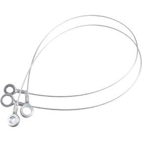 ACROPIX Engine Hood Release Cable Fit for Peterbilt 379 - Pack of 1 Silver Tone