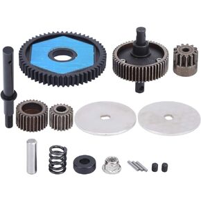 VGEBY Spur Gear, Transmission Gears with Motor Gear Fit for SCX10/SCX10 II 90046 90047 RC Car Model Car Accessories Agears