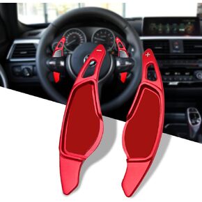 Jaronx Compatible With BMW Paddle Shifter Extension 3'G20/5'G30/6' G31/7' G11/8'G14/X3 G01/X4 G02/X5 G05/X6 G06/X7 G07/Z4 G29(G Series),Metal Steering Wheel Paddle for BMW Paddle Shifters(Sporty Blue)
