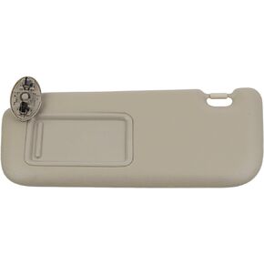 واقي الشمس من الجانب الأيسر للسائق من Dasbecan متوافق مع Toyota Corolla 2009 2010 2011 2012 2013 قماش حاجب الشمس