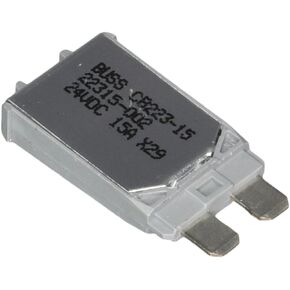 Bussmann CB223-15 Type III ATC Footprint Automotive Circuit Breaker (15 Amp), 1 Pack